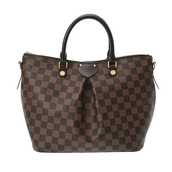 Louis Vuitton Handbags - Louis Vuitton Damier Ebene Sienna Shoulder Bag Brown
